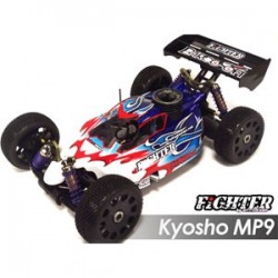CARROCERIA FIGHTER KYOSHO MP9  SIN/PINTAR      