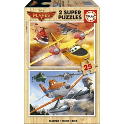 Puzzle Planes 2 (2x25 piezas)