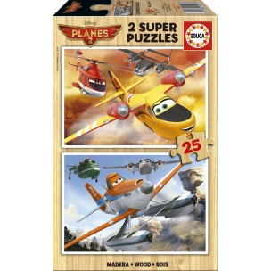 Puzzle Planes 2 (2x25 piezas)