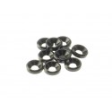 S69253 Arandela conica alumino 3 mm - 10 pcs - Negra