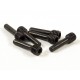 SCREW SHAFT M5x3x18mm (BLACK/6pcs)