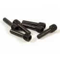 SCREW SHAFT M5x3x18mm (BLACK/6pcs)