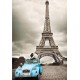 14845 Puzzle Color y B/N Torre Eiffel, Paris 500 piezas