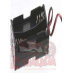 Portapilas 4 unidades AA conector bec