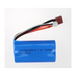 Batería 1.500mAh 7,4v  conector T-dean 12428 12428-C 12428-B L202 L212 L959 L969 12401 12404