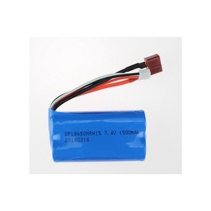 Batería 1.500mAh 7,4v  conector T-dean 12428 12428-C 12428-B L202 L212 L959 L969 12401 12404