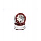 Beadlock Wheels PT- Ecohole Silver/Red 1.9 (2 Pcs)