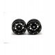 Beadlock Wheels PT- Distractor Black/Black 1.9 (2 Pcs)