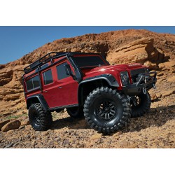 Traxxas TRX-4 Land Rover Defender Crawler TQi XL-5 (no battery/charger), Red