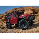 Traxxas TRX-4 Land Rover Defender Crawler TQi XL-5 (no battery/charger), Red