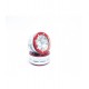 Beadlock Wheels PT- Wave Silver/Red 1.9 (2 Pcs)