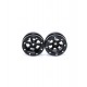 Beadlock Wheels PT- Claw Black/Black 1.9 (2 Pcs)