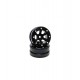 Beadlock Wheels PT- Claw Black/Black 1.9 (2 Pcs)