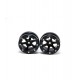 Beadlock Wheels PT-Slingshot Black/Black 1.9 (2 Pcs)