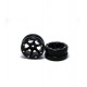 Beadlock Wheels PT-Slingshot Black/Black 1.9 (2 Pcs)