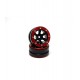 Beadlock Wheels PT- Claw Black/Red 1.9 (2 Pcs)