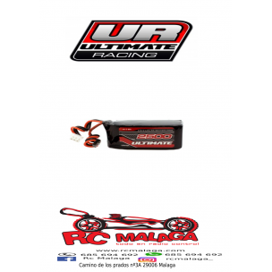 BATERÍA ULTIMATE LIPO RECEPTOR PLANA 7.4V. 2500MAH CONEXIÓN JR