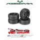 Juego de ruedas Onroad "6 Spoke / Profile" negro 1:10 (4 piezas)