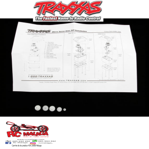 Conjunto de engranajes (para 2065 servo sub-micro a prueba de agua)
