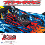 Traxxas Rustler 4X4 VXL TQi TSM (no battery/charger), Red