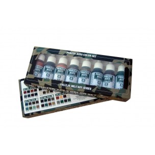 3070108 Set Pinturas Panzer 8 Colores de Vallejo