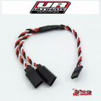 "Y" CONECTOR FUTABA CABLE TRENZADO (15CM)