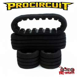 MOUSSE PROCIRCUIT CLOSED CELL XL NEGRO (4U.)