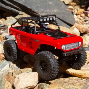 AXIAL SCX24 Deadbolt Rock Crawler 1/24 4WD RTR red
