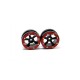 BEADLOCK WHEELS PT-SAFARI BLACK/RED 1.9 (2 PCS)