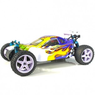 XSTR PRO 1/10 BRUSHLESS LIPO 2,4GHZ 4WD AZUL-PLATA