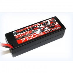 POWER TANK LIPO 11,1V.-60C 7100 HARDCASE (T-PLUG)