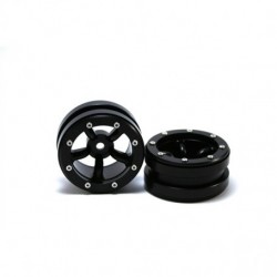 BEADLOCK WHEELS PT-SAFARI BLACK/BLACK 1.9 (2 PCS)