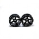 BEADLOCK WHEELS PT-SAFARI BLACK/BLACK 1.9 (2 PCS)