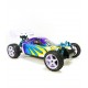 COCHE RC XSTR PRO HSP 1/10 BRUSHLESS LIPO 2,4GHZ 4WD (AZUL-LILA)