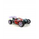 COCHE RC XSTR PRO HSP 1/10 BRUSHLESS LIPO 2,4GHZ 4WD ROJO-PLATA