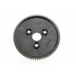 Engranaje recto, 68 dientes (paso métrico de 0,8, compatible con paso de 32)