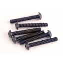 Tornillos, máquina de cabeza semiesférica de 3x20 mm (hexagonal) (6)