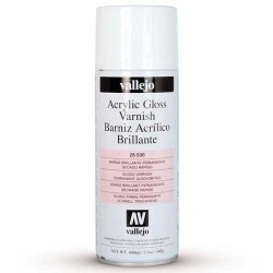 Vallejo Barniz Spray Brillante 400ml