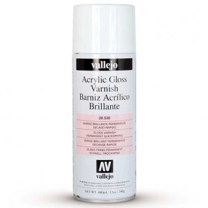 Vallejo Barniz Spray Brillante 400ml