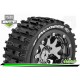 MFT - ST-PIONEER - 1-10 Monster Truck Tire Set - Mounted - S