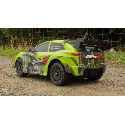 QuantumRX Flux 4S 1/8 4WD Rally Car - Fluoro Green