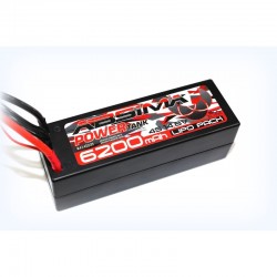 Power Tank Lipo 14.8V.-60C 6200 Hardcase (T-Plug)