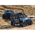 TRX-4M 1/18 Scale and Trail Crawler Land Rover 4WD Electric Truck with TQ Silver