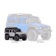 TRX-4M 1/18 Scale and Trail Crawler Land Rover 4WD Electric Truck with TQ Silver