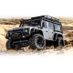 TRX-4M 1/18 Scale and Trail Crawler Land Rover 4WD Electric Truck with TQ Silver