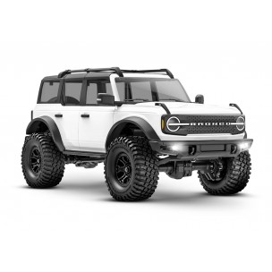 TRX-4M 1/18 Scale and Trail Crawler Ford Bronco 4WD Electric Truck with TQ White