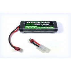 Greenhorn NiMH Stick Pack 7.2V 3000