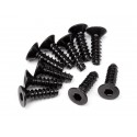 TP. FLAT HEAD SCREW M3x10mm (HEX SOCKET/10pcs)