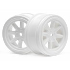 Spoke Wheel 26mm White 0mm Offset