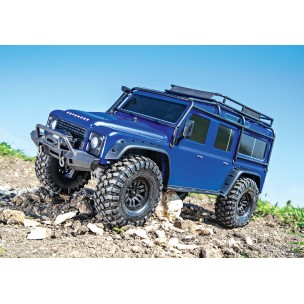 TRAXXAS LAND ROVER DEFENDER CRAWLER AZUL